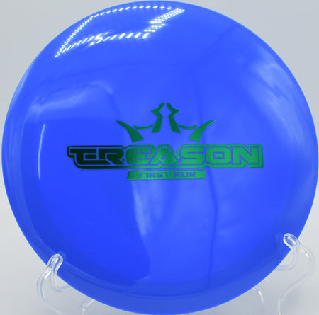 Fuzion Treason First Run understable driver gliding forever at Moraine State Park Disc Golf Course in Portersville, Pennsylvania.