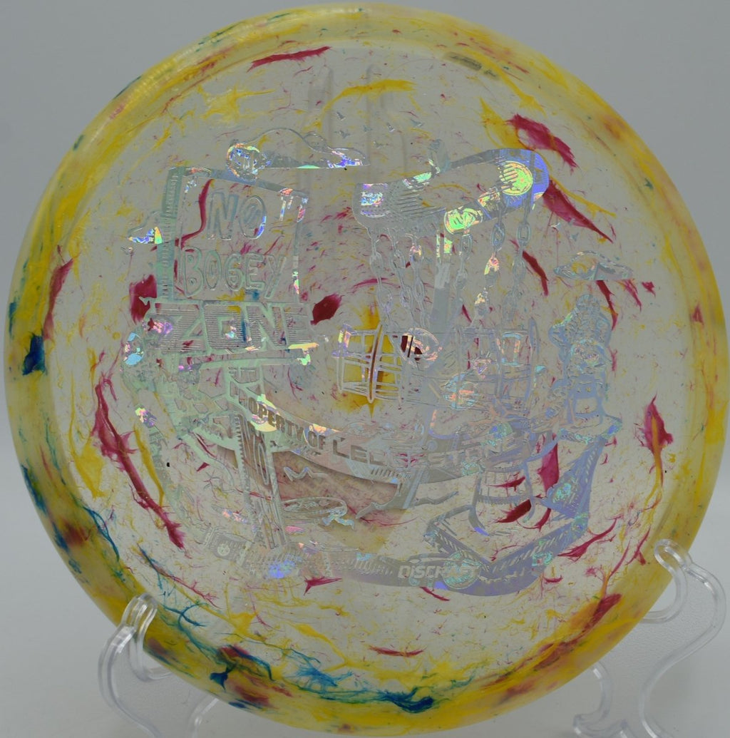 Jawbreaker Z Super Flx Zone short hyzer spike at Wildcat Bluff Disc Golf Course in Urbana, Iowa