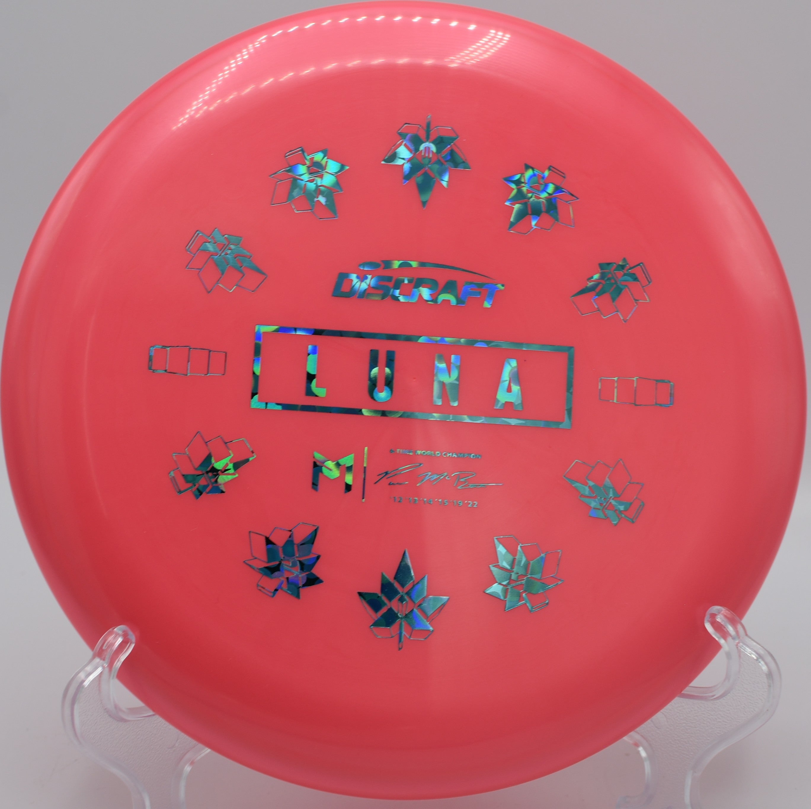 Discraft 2024 Big Z Pro Worlds Luna featured at C.P. Adams DGC, Hastings NE for precision putting, smooth releases, and reliable fade
