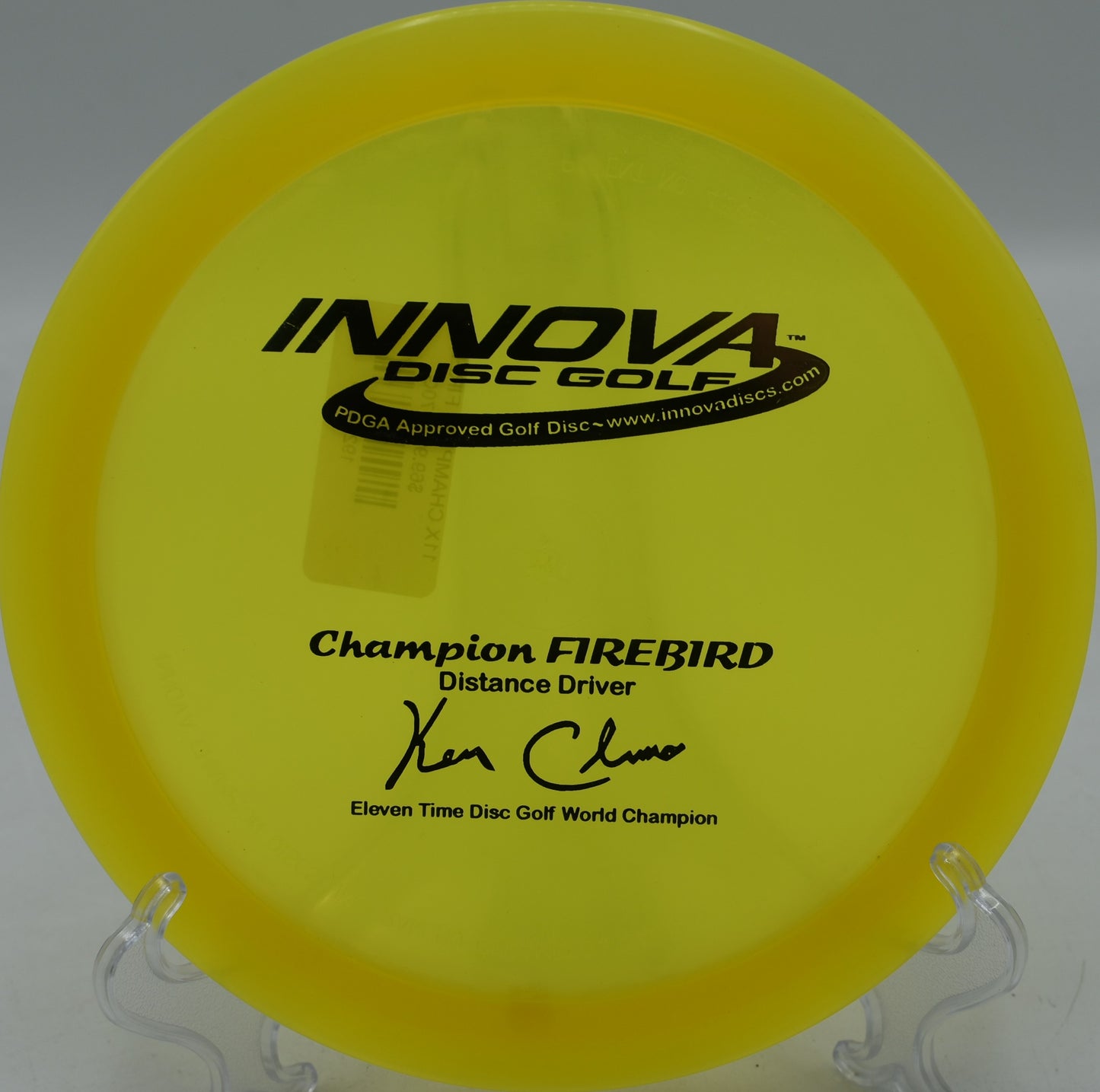 Shop the rare 11X CHAMPION FIREBIRD disc at Flexline Discs in Lakewood, WA, with fast nationwide shipping to Florida, Colorado, and beyond.