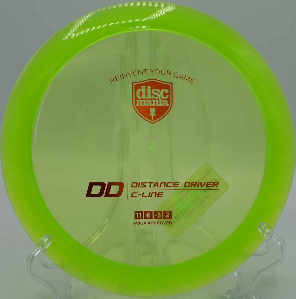 Discmania C-Line DD fast driver trusted for consistent finishes at Winthrop Gold Disc Golf Course in Rock Hill, South Carolina.