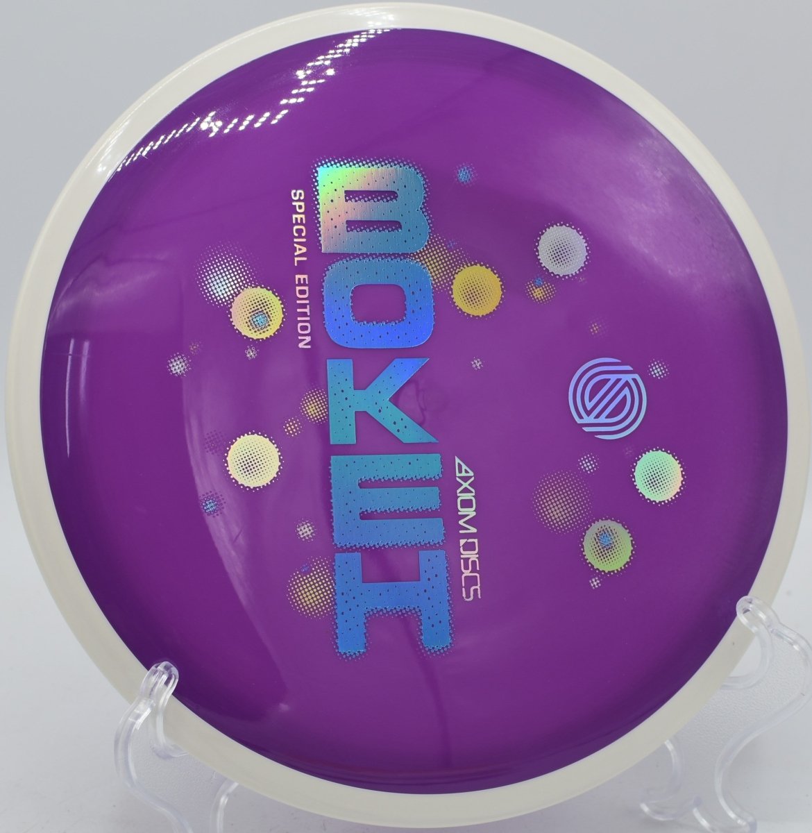 Axiom Neutron Bokeh displayed at Kincaid Park DGC, Anchorage AK for accurate placement shots