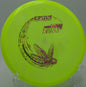 Close-up of a charged Halo Glow Aviar3 at Eagles Crossing Disc Golf Course in Hawk Point, Missouri


