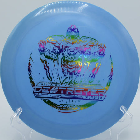 Ricky Wysocki Destroyer at Whistler's Bend DGC, Roseburg OR for maximum disc golf distance and confident power throws