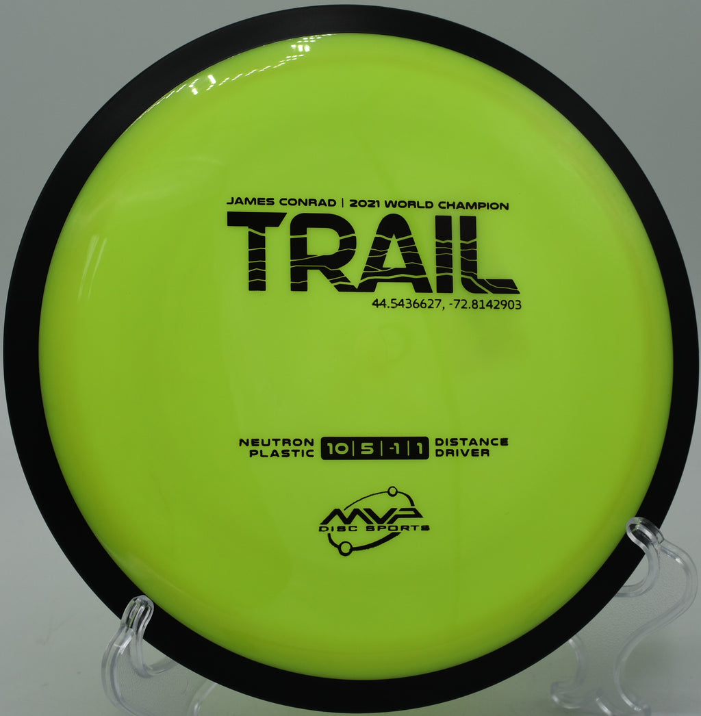 Neutron Trail on a finesse line at Harmon Hills Disc Golf Course in Fall Branch, Tennessee

