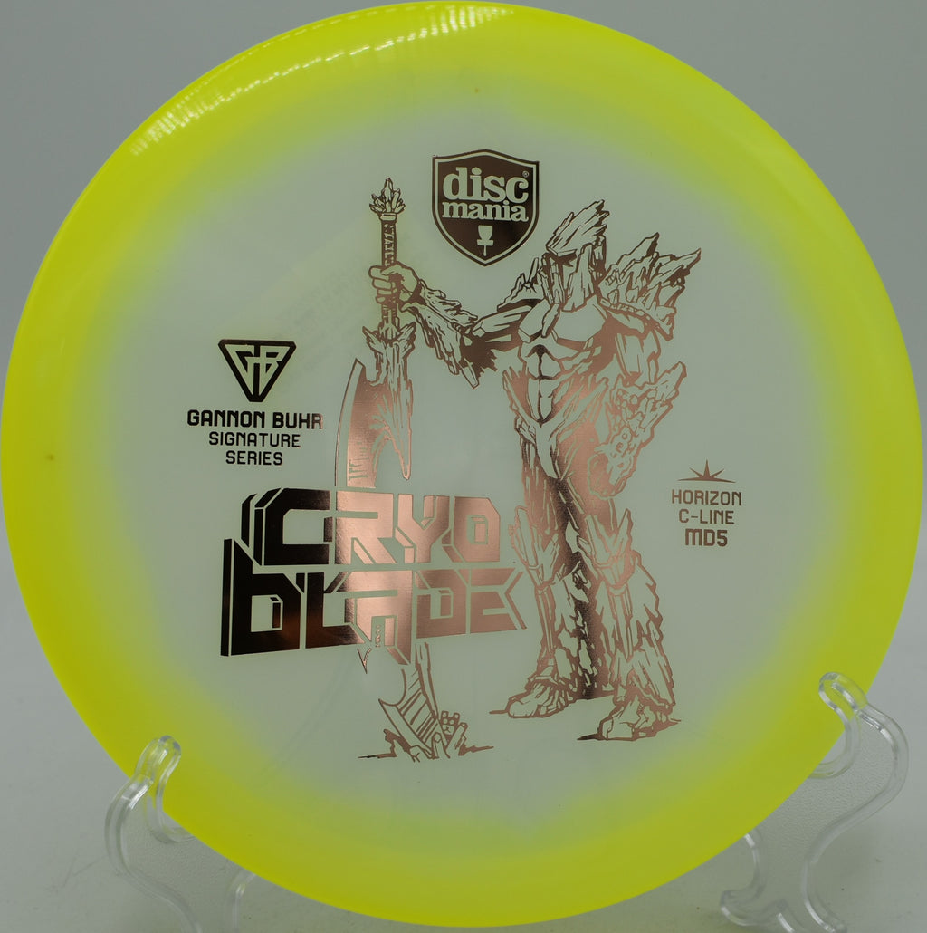 Signature Series MD5 holding a flex line around trees at Idlewild DGC in Burlington, Kentucky