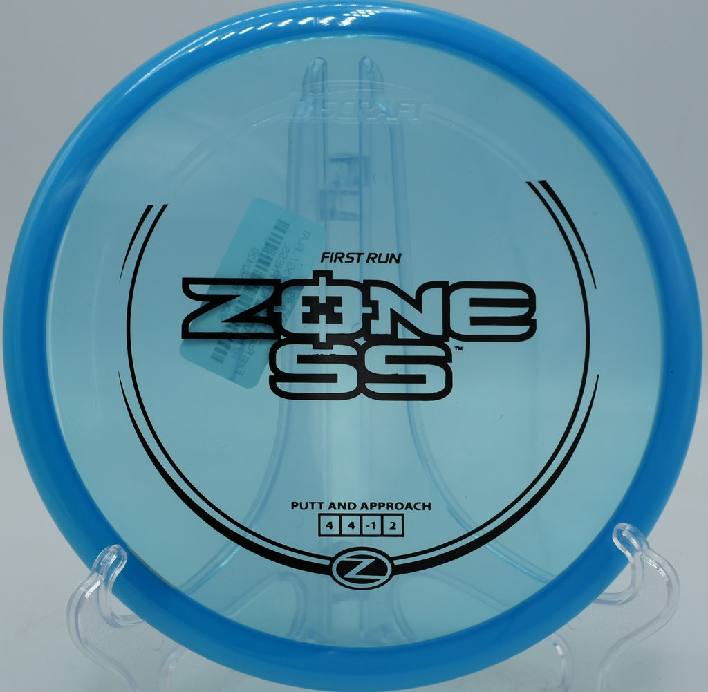 Z Zone SS First Run gliding across turf at Shadow Pines DGC in Penfield, NY