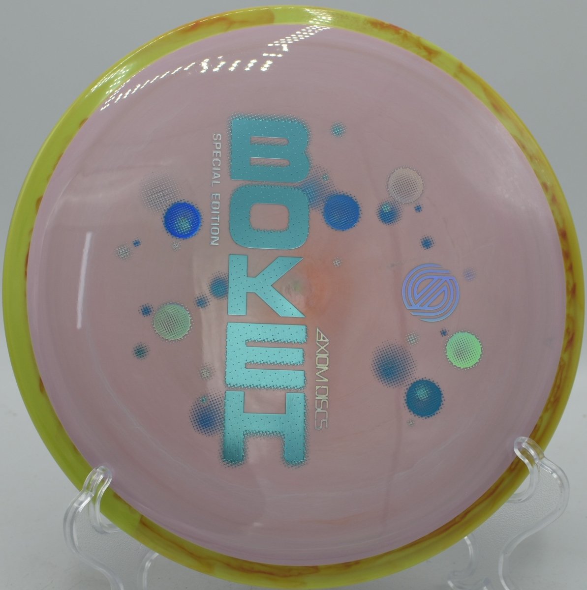 Axiom Neutron Bokeh featured at Pier Park DGC, Portland OR for accurate wooded fairways
