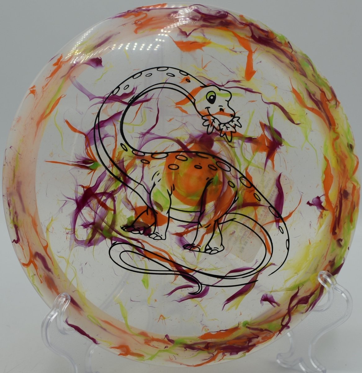 Egg Shell Diplodocus easy flight disc trusted in North Carolina for junior players