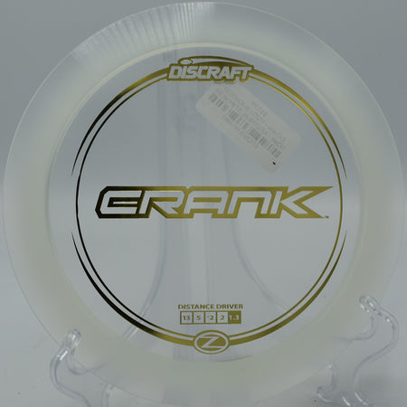 Discraft Z Crank – Blends speed and glide for big distance at Sabattus Disc Golf Complex in Maine.

