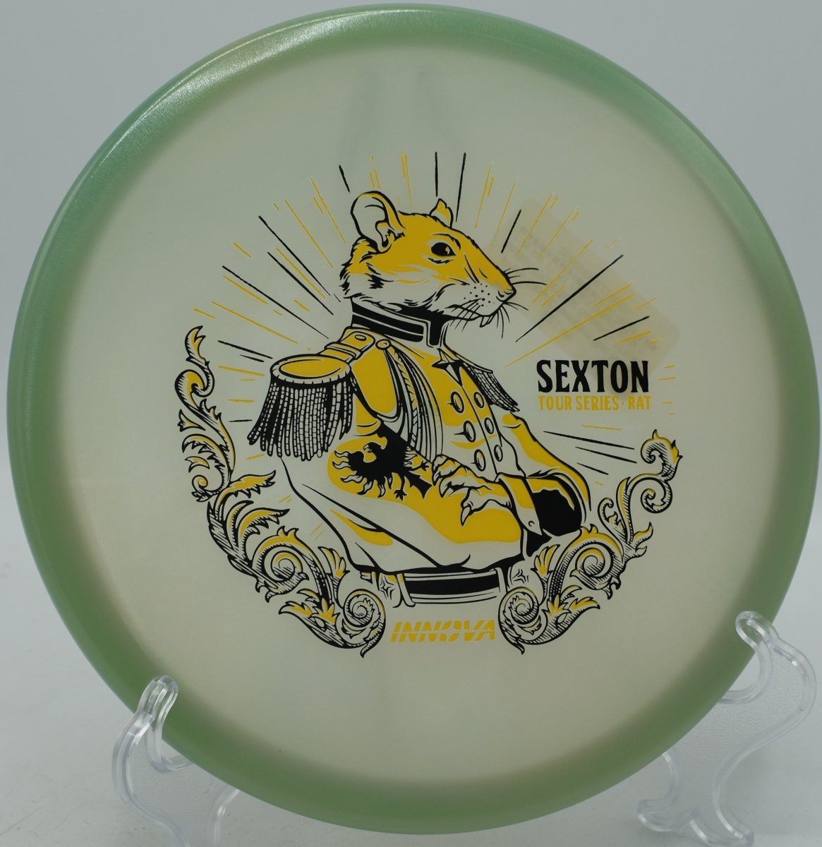 Proto Glow Champion Rat at Bellamy Park DGC, Dover NH for dependable forehand approaches