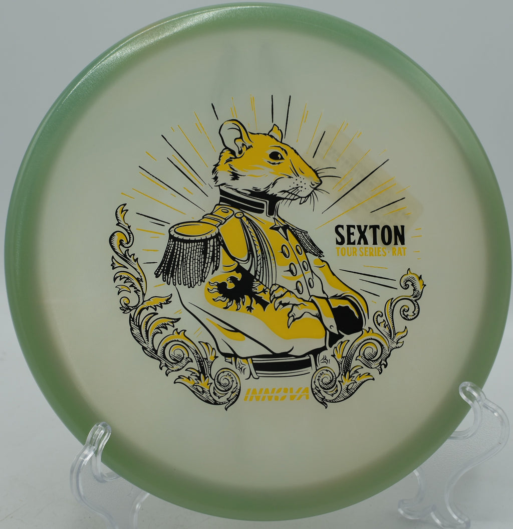 Proto Glow Champion Rat at Bellamy Park DGC, Dover NH for dependable forehand approaches