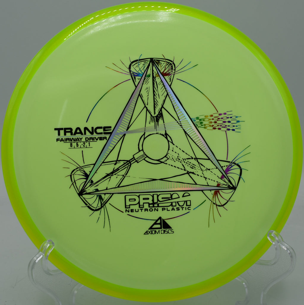 Prism Trance thrown over a gentle rise with full glide

