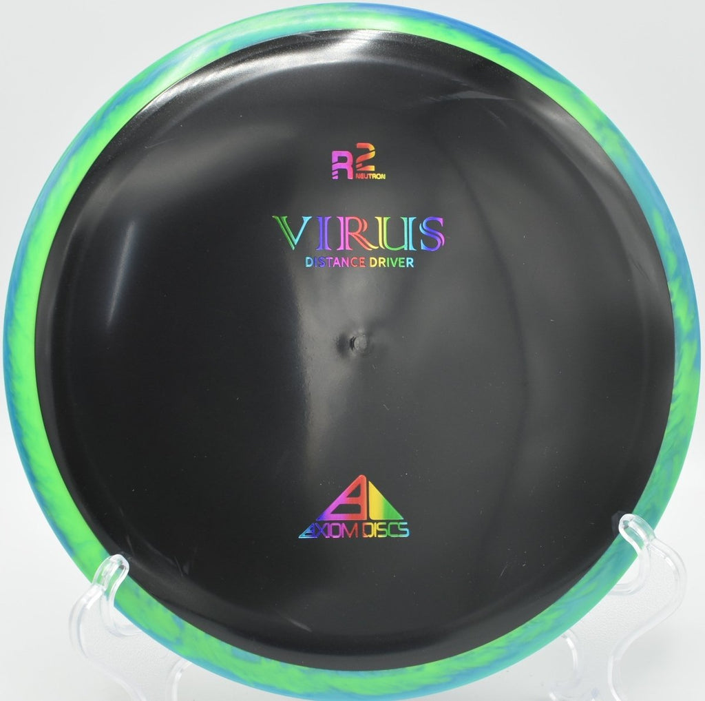 Gyropalooza Box R2 Neutron tournament-ready discs at Z Boaz Park DGC in Fort Worth, TX