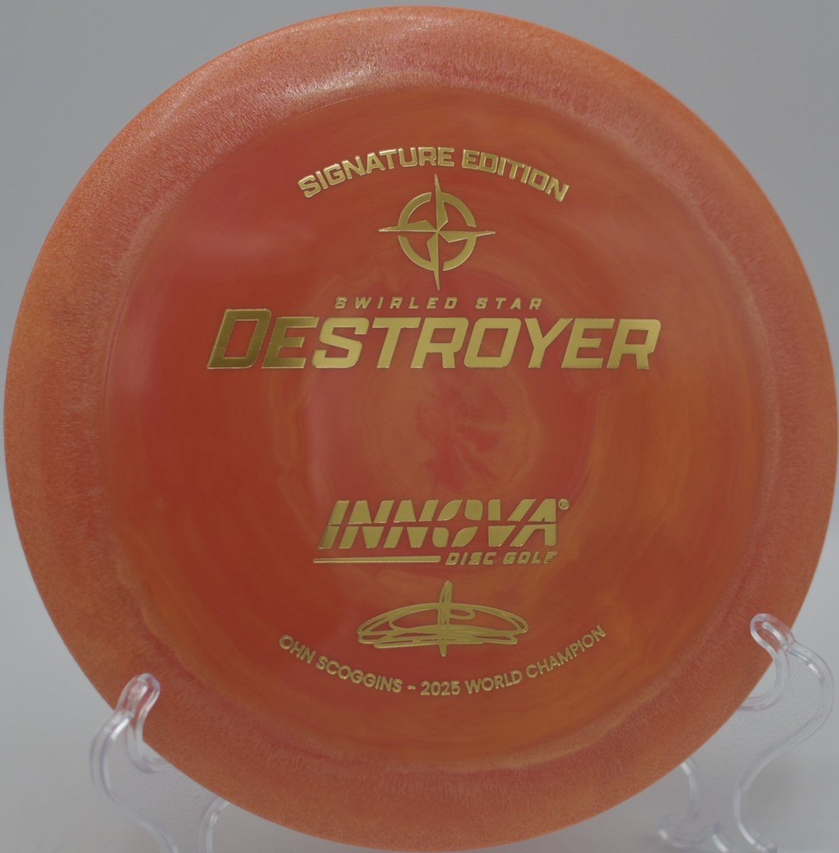 Star Swirled Destroyer Ohn Scoggins Signature distance driver for Olympia courses nationwide