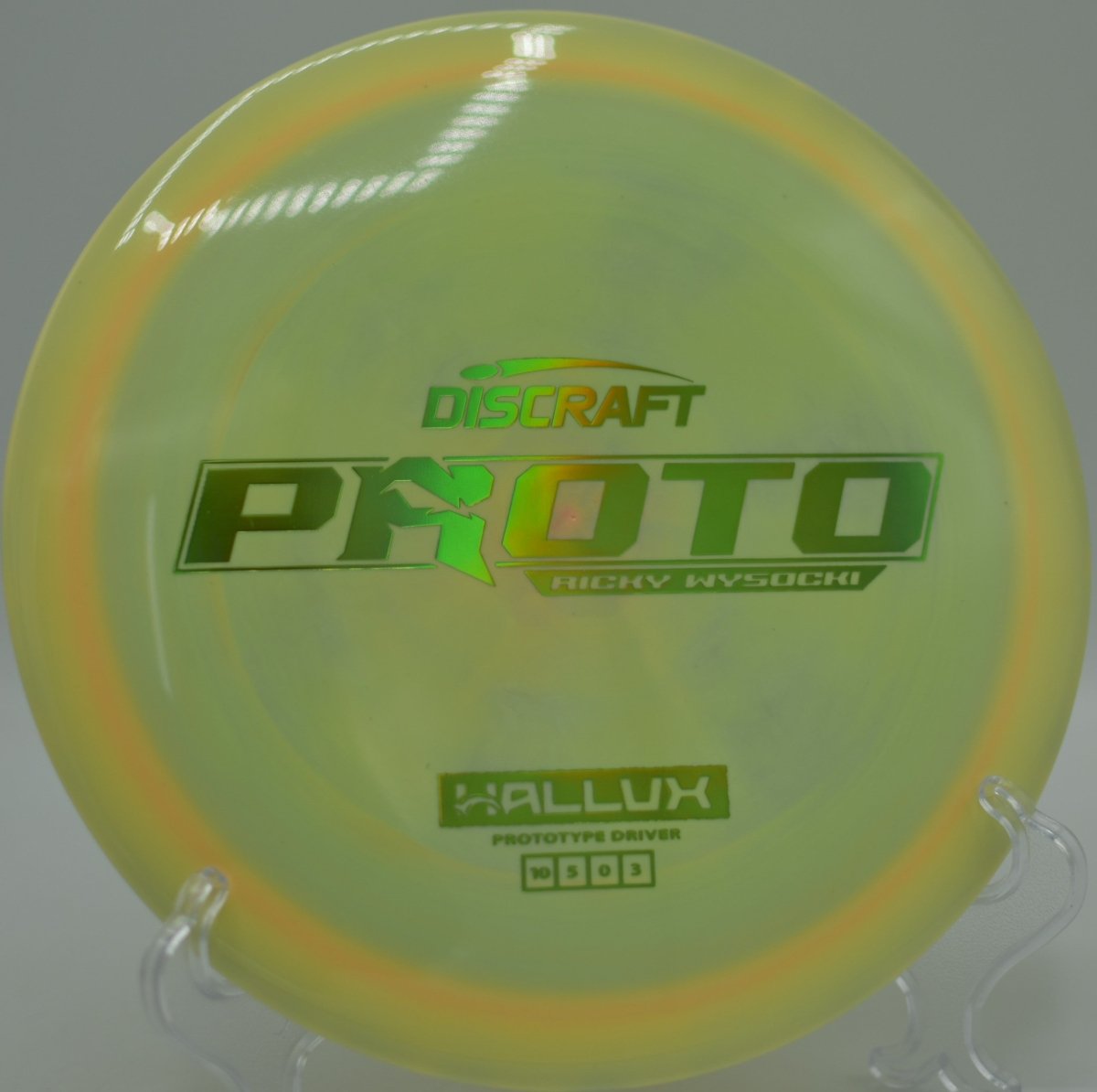 Ricky Wysocki Prototype Hallux disc golf approach popular with Colorado players nationwide