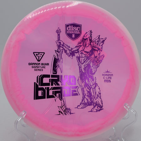 Gannon Buhr MD5 Cryo Blade edition skipping to the pin at Maple Hill Gold in Leicester, Massachusetts