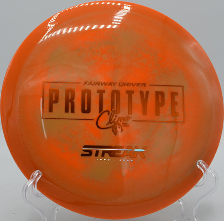 Precision drive with Prototype Climo Streak at SeaTac Disc Golf Course in SeaTac, Washington

