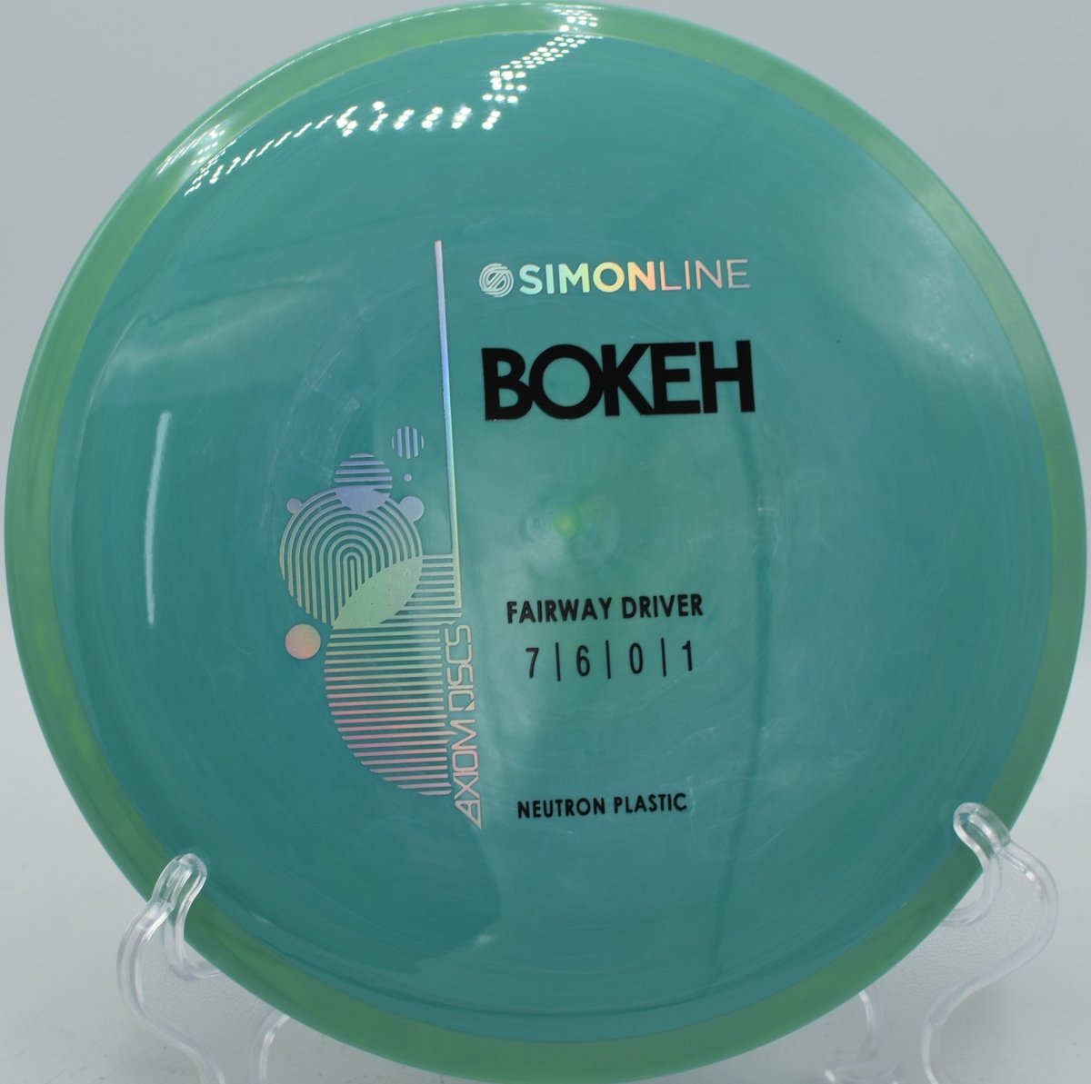 Neutron Bokeh at Coyote Point DGC, Ventura CA for technical fairway lines
