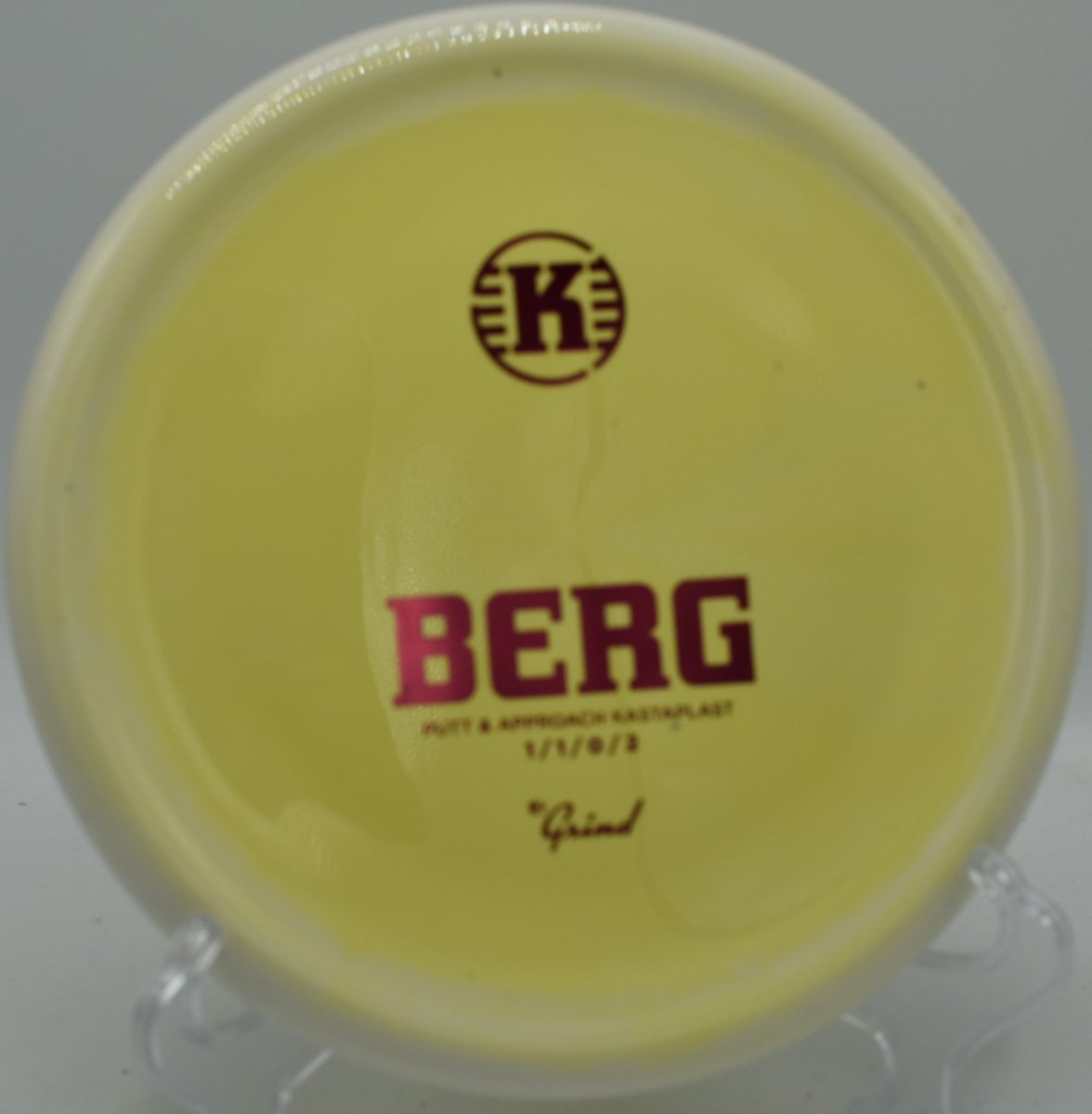 Kastaplast K1 Grind Berg putter available in Texas with nationwide shipping for dependable approach control and low glide placement shots
