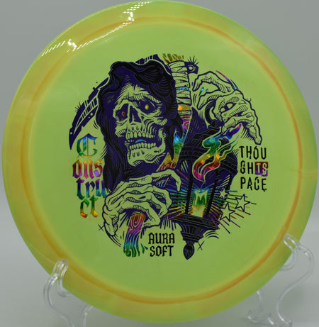 Aura Soft Construct straight pushing bomber with late fade at Blue Ribbon Pines DGC in East Bethel, MN