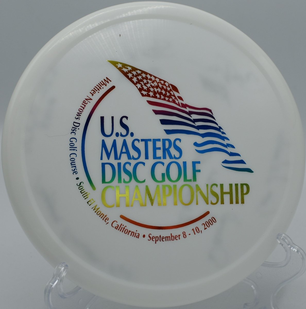 DX "Preemie" Thumbtrac Birdie (2000 US Masters W/Signatures) - Flexline Discs - 22997161070205