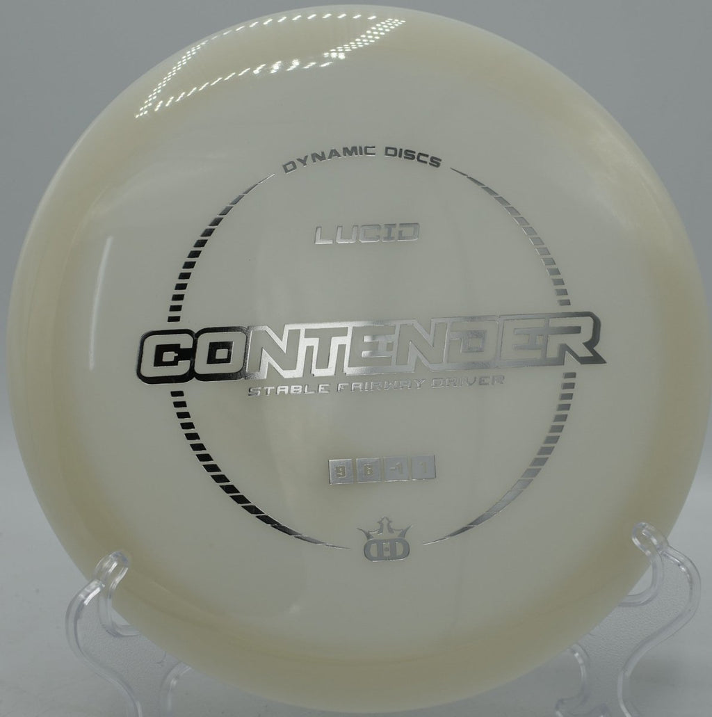 Dynamic Discs Contender at Eagles Crossing DGC, Hawk Point MO for glide and fairway accuracy