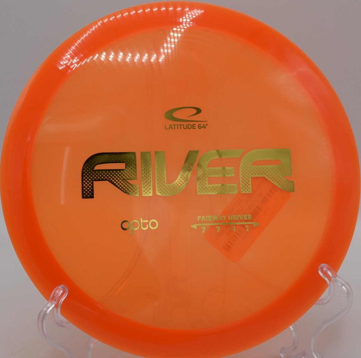 Latitude 64 Opto River glide heavy fairway driver carving finesse line at Iron Hill Disc Golf Course in Newark Delaware