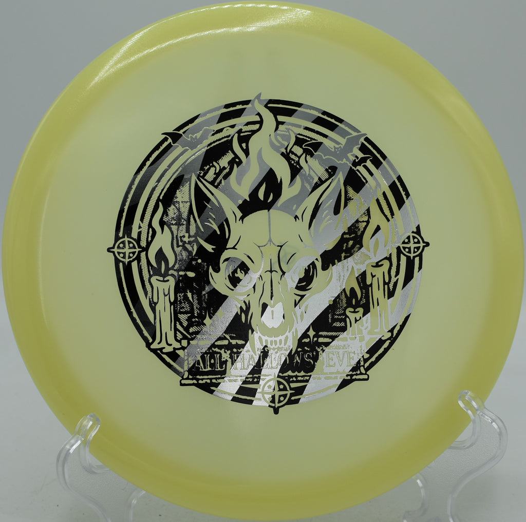 Innova Proto Glow Champion Fox fairway driver thrown at Kensington Metropark Disc Golf Course in Milford, Michigan