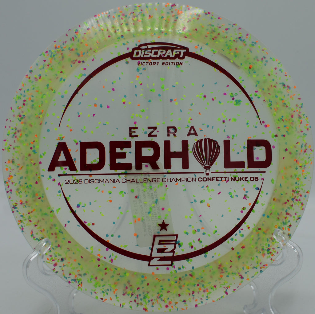 Discraft Z Confetti Nuke OS holding torque and finishing strong at Jones Supreme in Emporia, Kansas