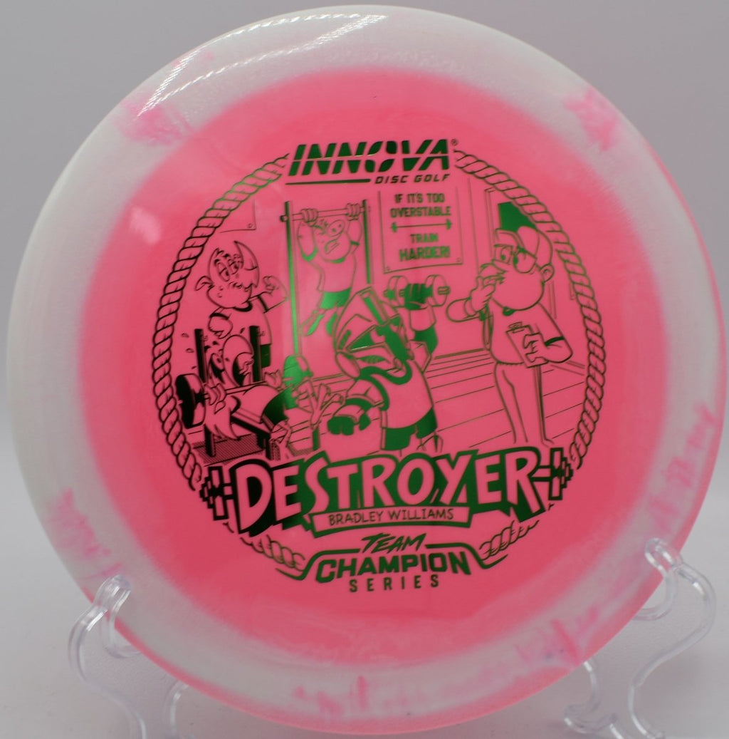 Bradley Williams Halo Star Baby Destroyer distance driver unlocking power at Pier Park Disc Golf Course Oregon