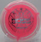 Halo Star Boss distance driver launched on a powerful turnover at DeLaveaga Disc Golf Course in Santa Cruz, California
