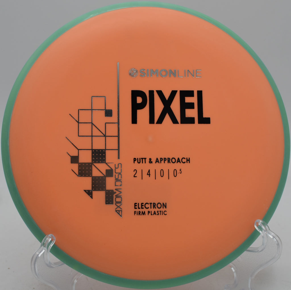 MVP Pixel launched on a clean spin putt at Idlewild Disc Golf Course in Burlington, Kentucky