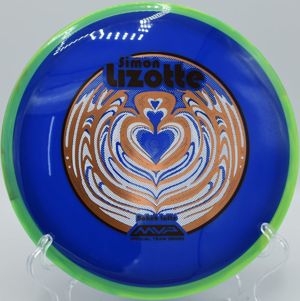 Simon Lizotte Neutron Bokeh full flex at Kentwood Disc Golf Course in Raleigh, North Carolina