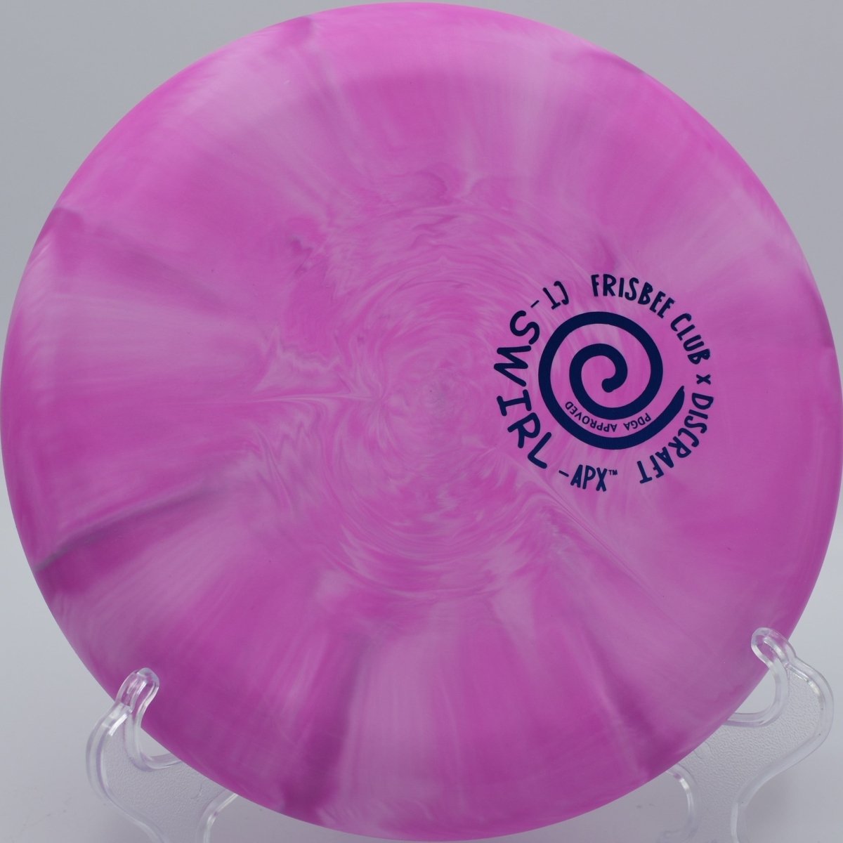 Discraft CT Swirl APX featured at Lake Marshall Lions DGC, Montross VA for touch approach precision