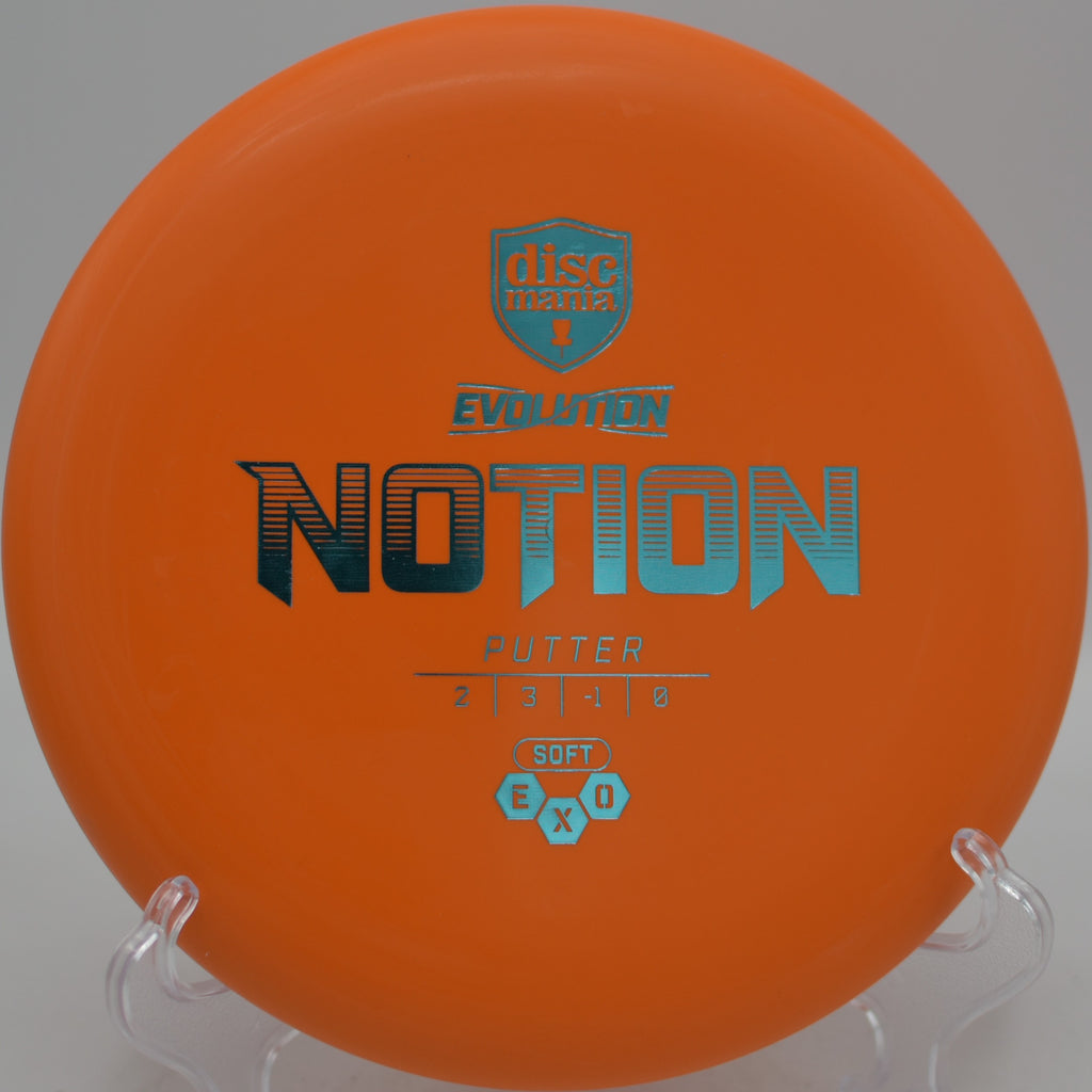 Controlled approach using the Discmania Exo Soft Notion at Cedar Hill Disc Golf Course in Nashville, Tennessee.