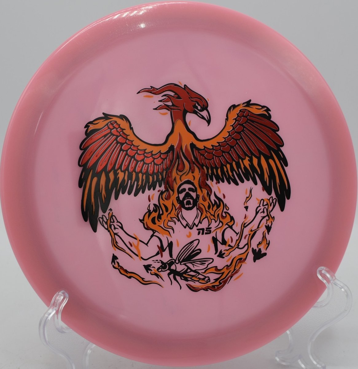 Classic Glow Champion Firebird at Oak Grove DGC, Pasadena CA for accurate utility drives