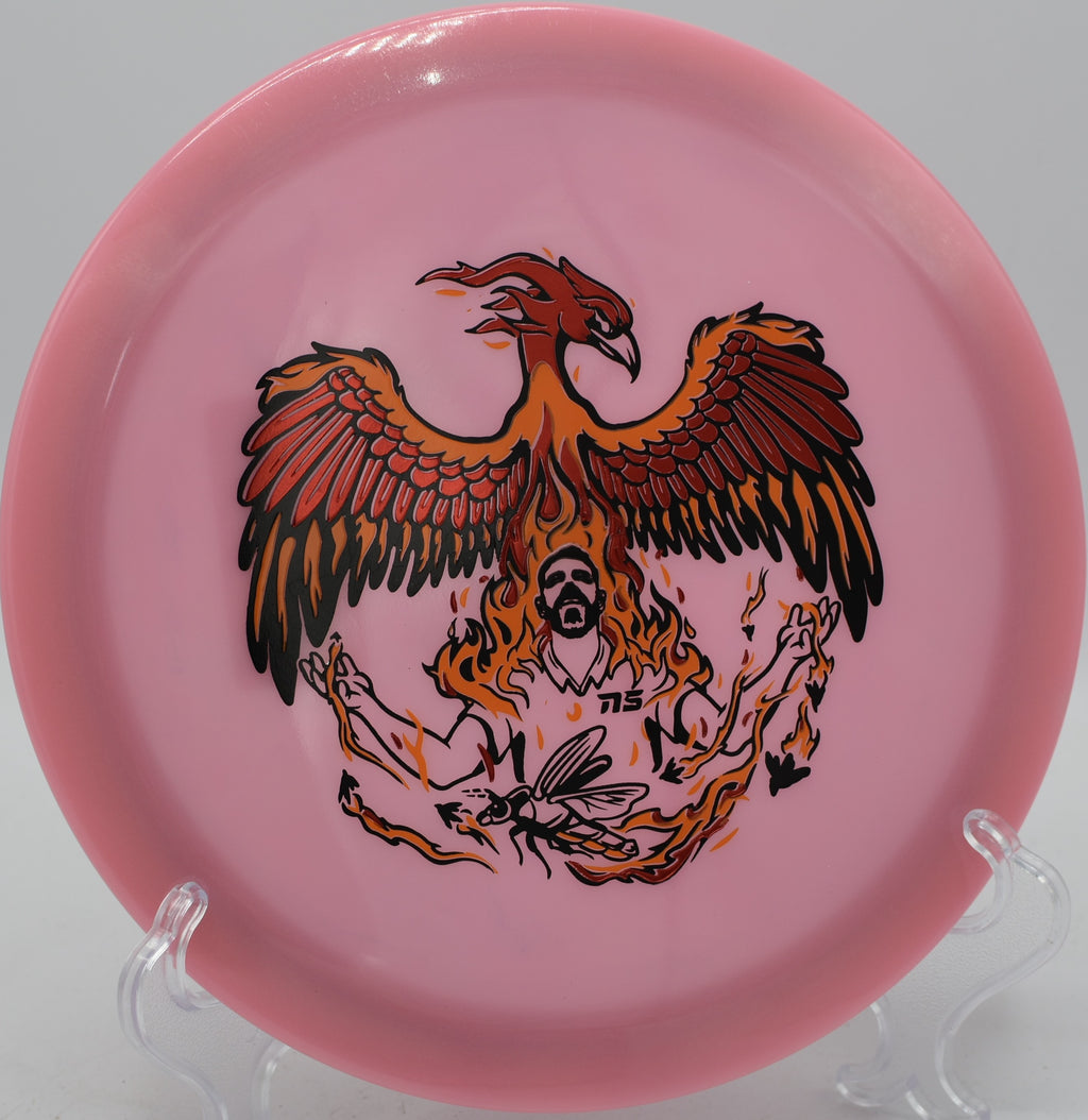 Classic Glow Champion Firebird at Oak Grove DGC, Pasadena CA for accurate utility drives