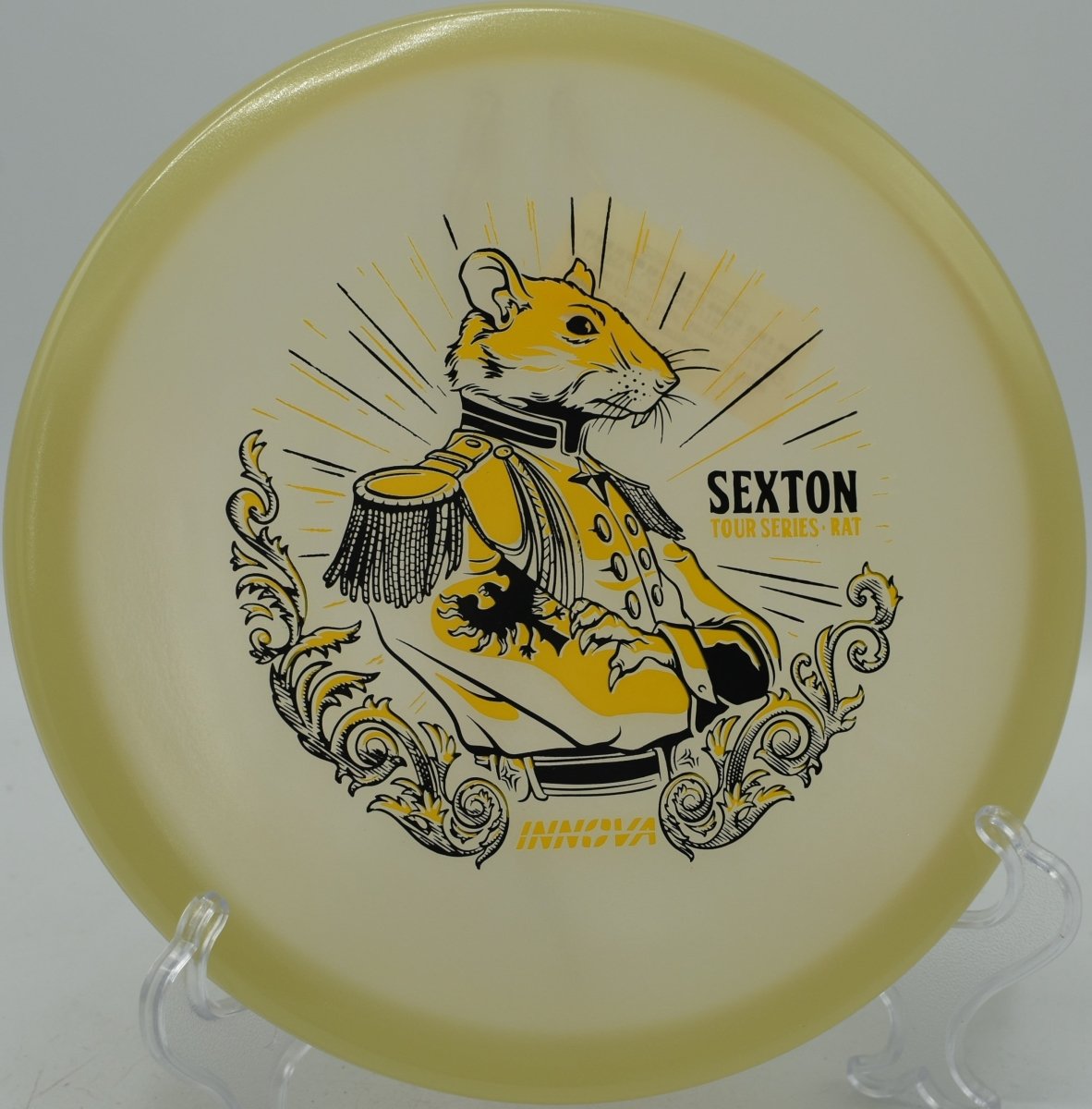 Proto Glow Champion Rat at Freeman Lake DGC, Elizabethtown KY for controlled hyzer approaches