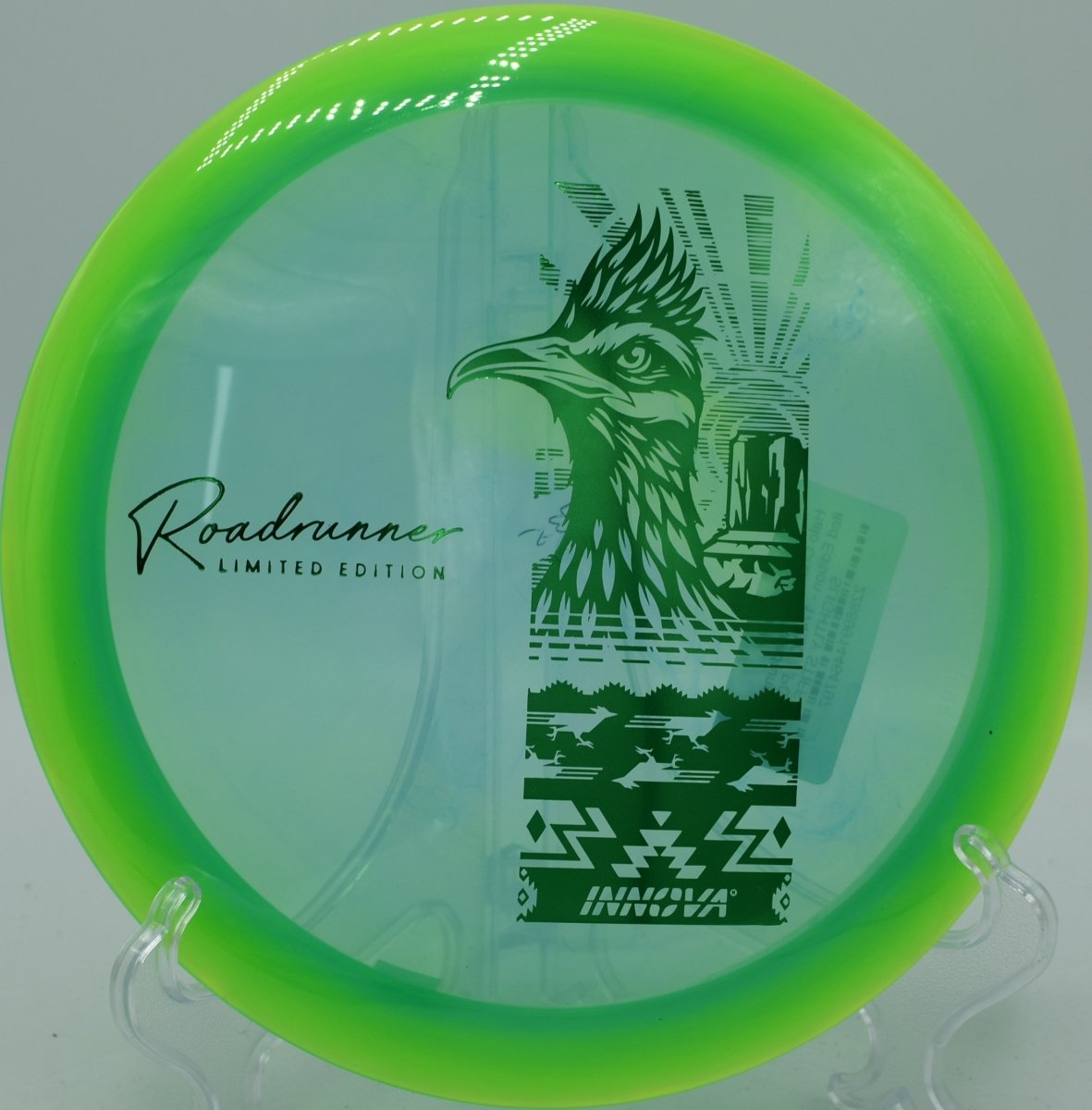 Innova Halo Champion Roadrunner Limited Edition distance driver chosen in Iowa with nationwide shipping for beginner friendly glide shots