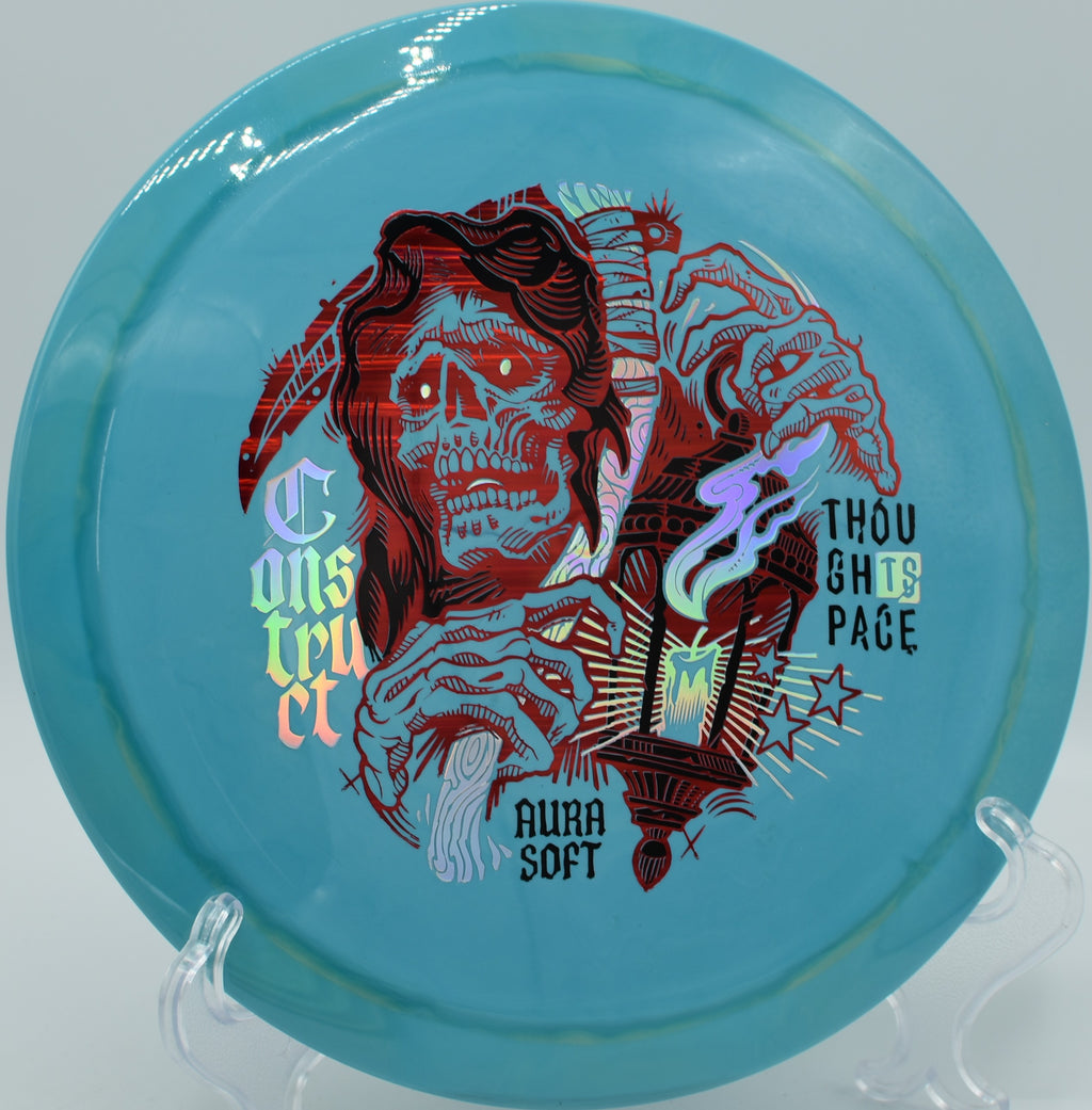 Aura Soft Construct power backhand drive with smooth glide at Iron Hill DGC in Newark, DE