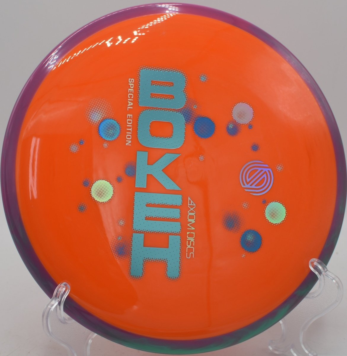 Axiom Neutron Bokeh displayed at Cal Young DGC, Eugene OR for fairway precision