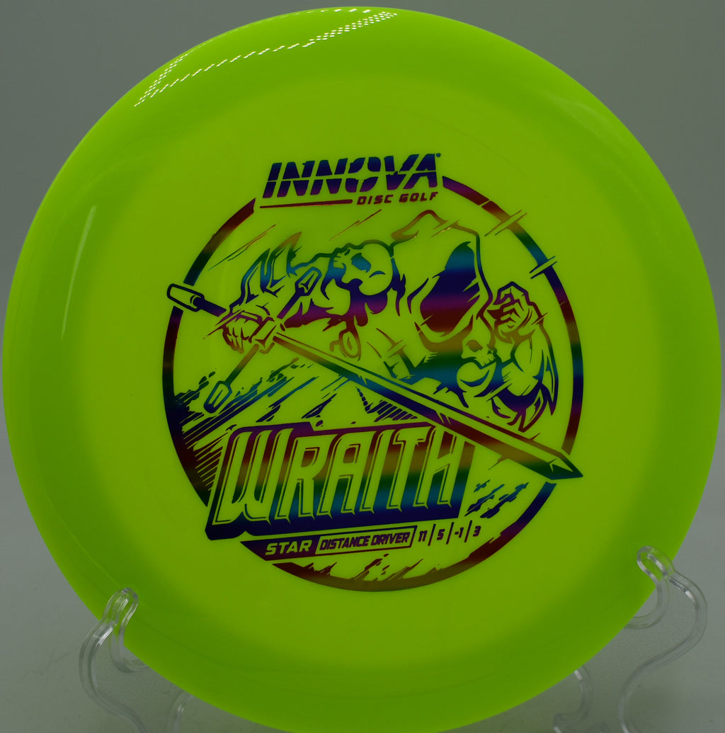 Star Wraith max-glide driver released on a turnover at Fountain Hills Disc Golf Course in Fountain Hills, Arizona