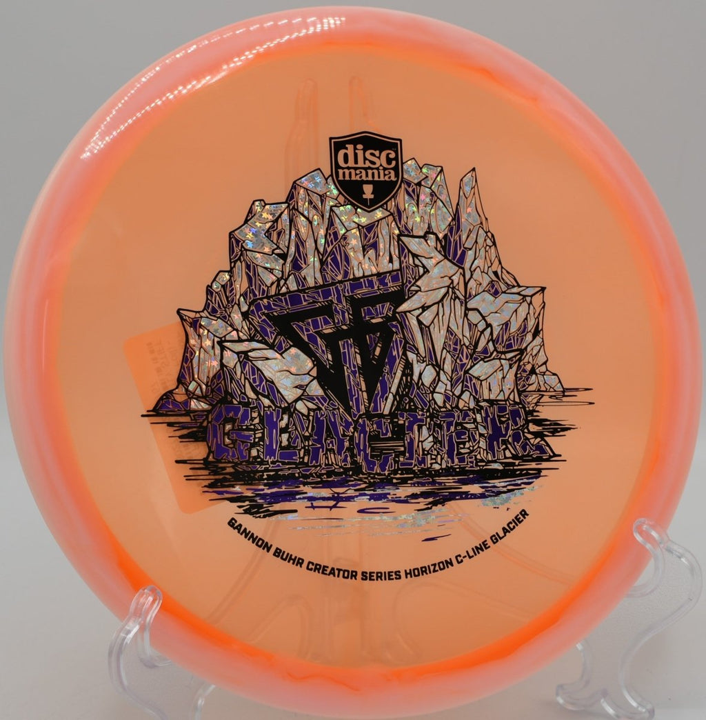 Horizon C-Line Glacier soft hyzer approach at Rock Ridge Disc Golf Course in Pittsboro, North Carolina