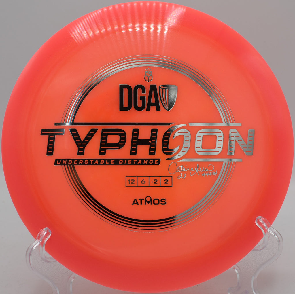 DGA Typhoon hyzer flip distance drive at North Boundary Park in Cranberry Township, Pennsylvania


