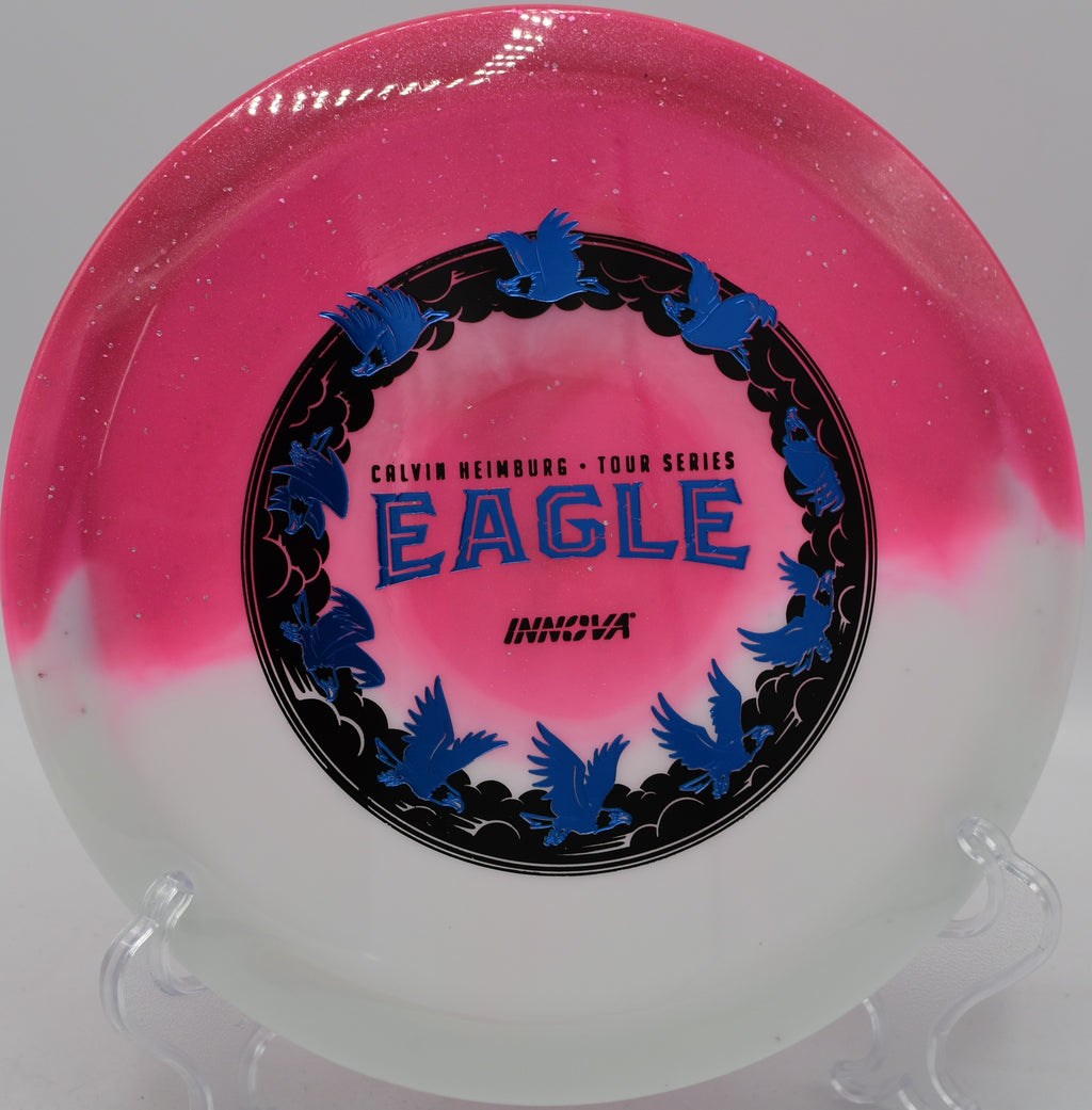 Calvin Heimburg Eagle finishing strong on long fairways at Pickard Park Disc Golf Course, Indianola, Iowa