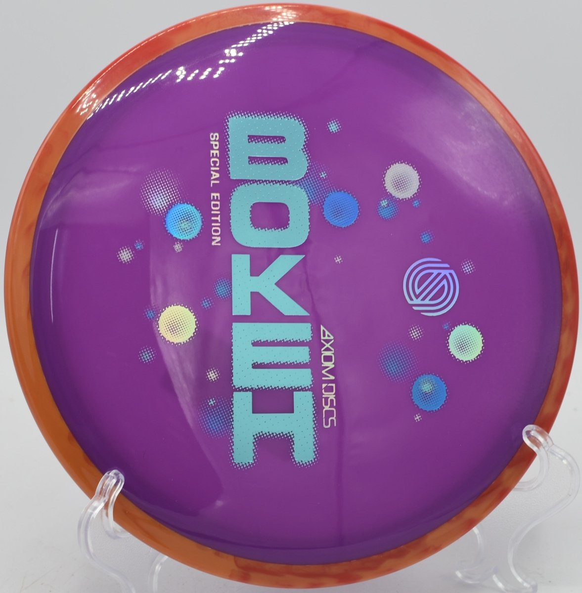 Axiom Neutron Bokeh displayed at Dry Creek Parkway DGC, Modesto CA for accurate line shaping
