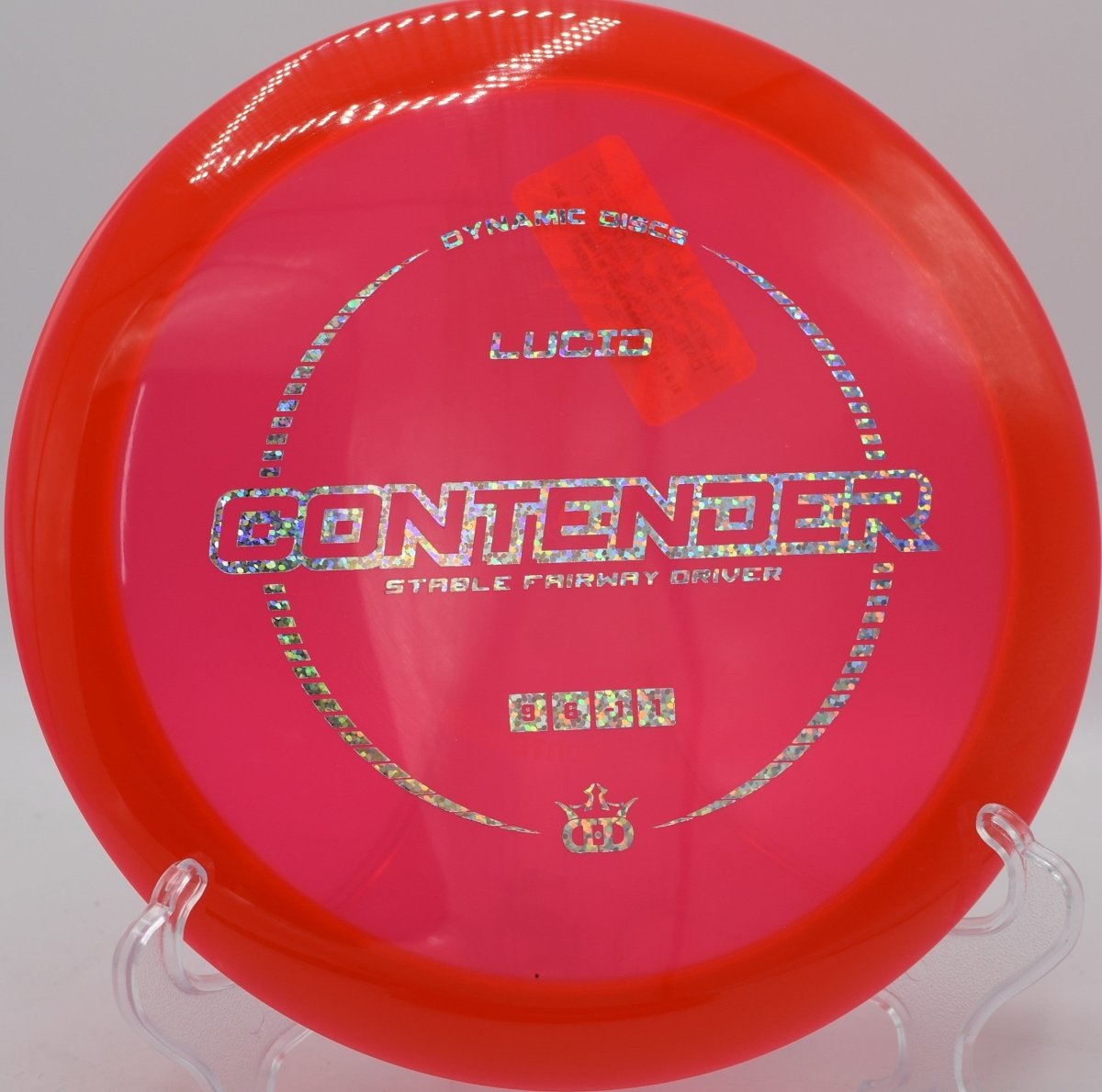 Dynamic Discs Lucid Contender at Northwood Black DGC, Morton IL for technical fairway control