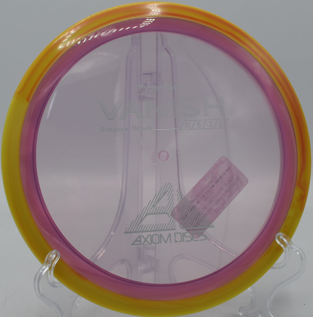 Axiom Proton Vanish launching into a long anhyzer bomb at Eagles Crossing in Hawk Point, Missouri.

