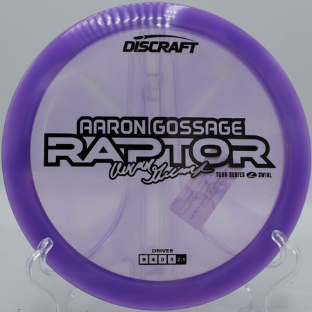 2025 Z - Swirl Raptor (Aaron Gossage) - Flexline Discs - 97477742692157